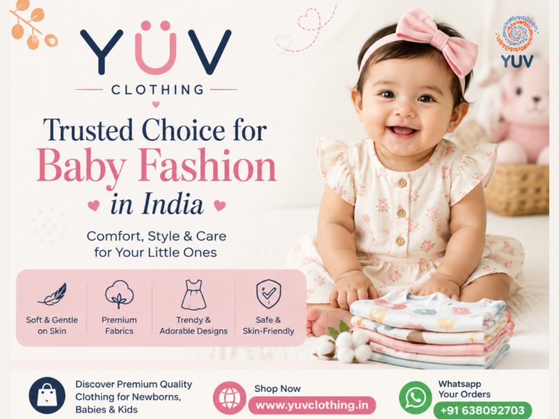 YUV Clothing – Trusted Choice for Baby Fashion in India